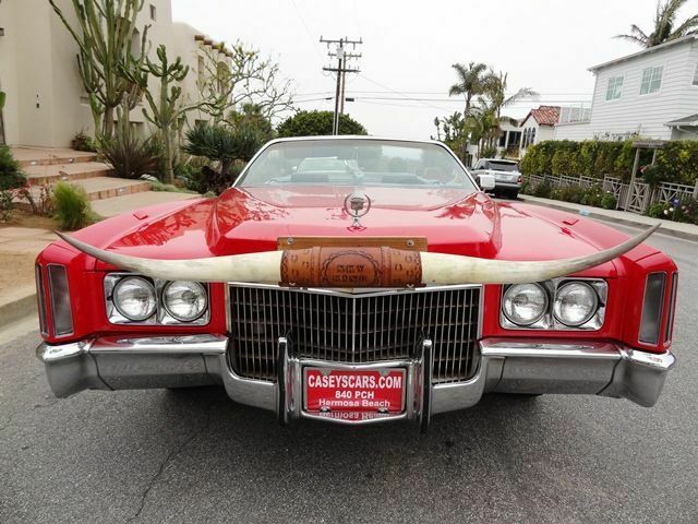 1971 cadillac eldorado convertible original california car runs great