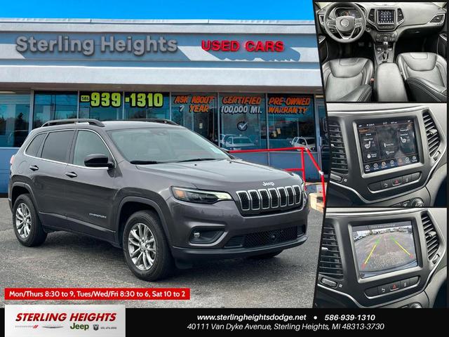 2022 jeep cherokee latitude lux