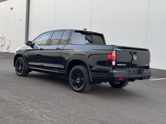 2017 honda ridgeline black