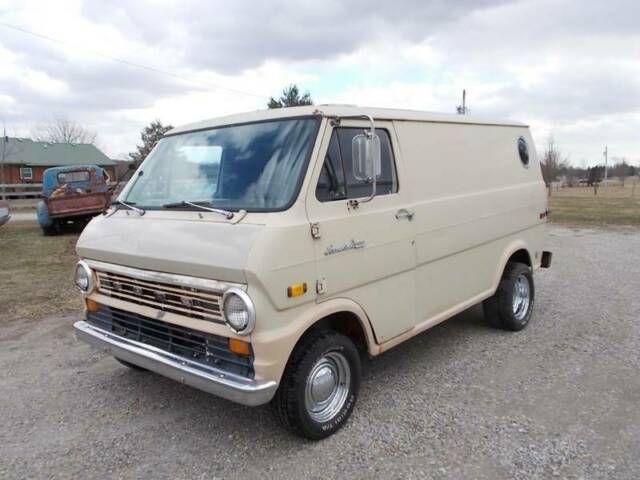 1973 ford e-100 shorty van, econoline, conversion, drives great