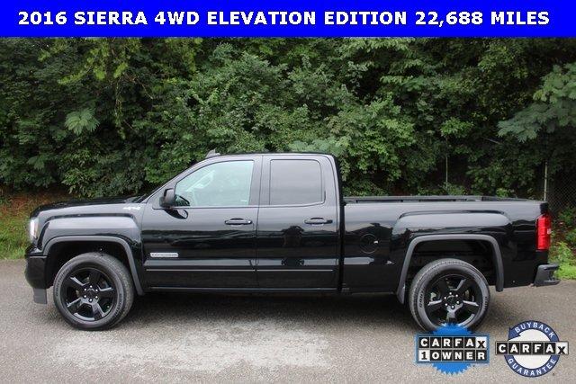 used 2016 gmc sierra 1500 4x4 double cab elevation knoxville, tn 37912 for sale in knoxville, tennessee