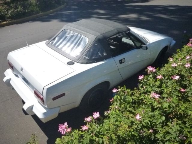 1980 triumph tr7/v6 roadster