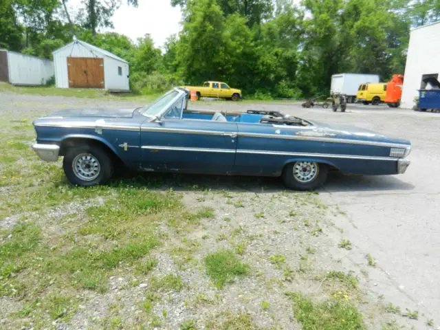 =4-1963 ford galaxie convertible