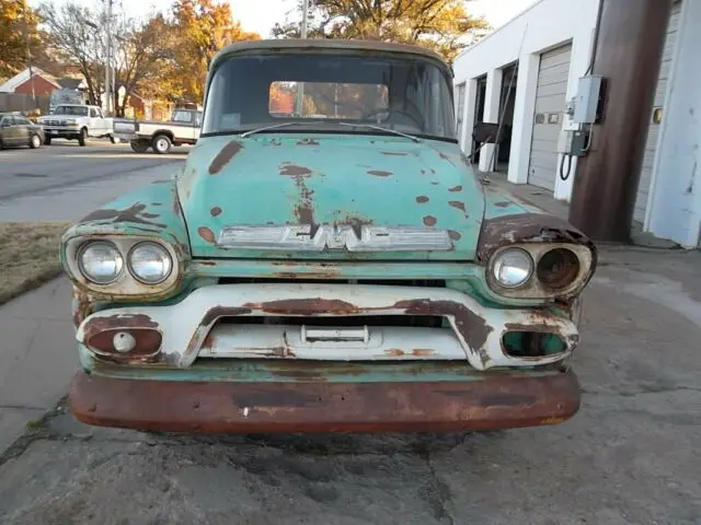1958 gmc fleetside pickup truck