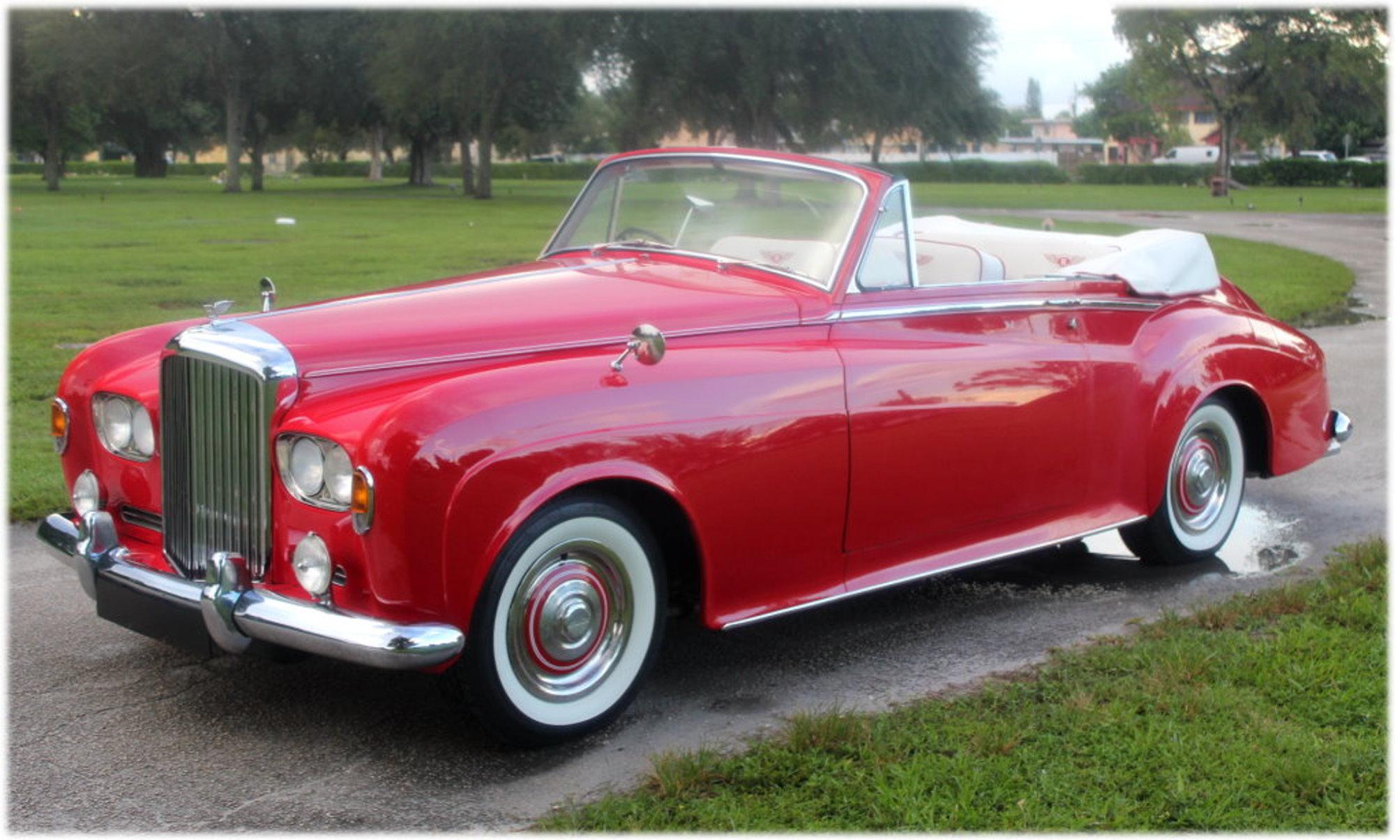 1963 bentley s3 drophead coupe-style conversion