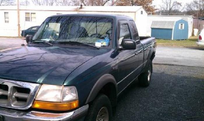 1998 ford ranger xlt ex-cab 4 door 4wd auto 108k 4.0 liter o.b.o in waynesboro, pa