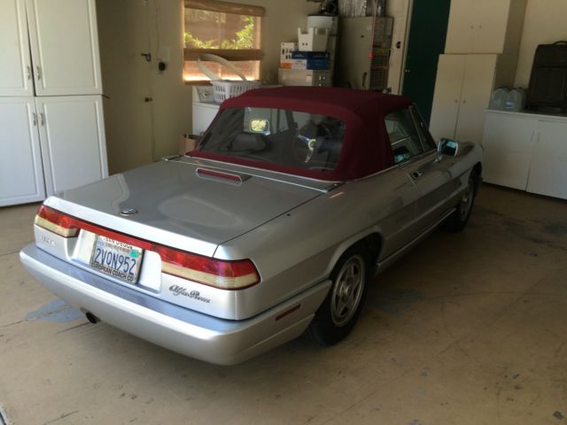 alfa romeo spider 1991