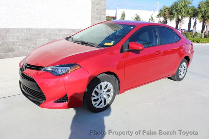certified 2018 toyota corolla le west palm beach, fl 33406 for sale in west palm beach, florida