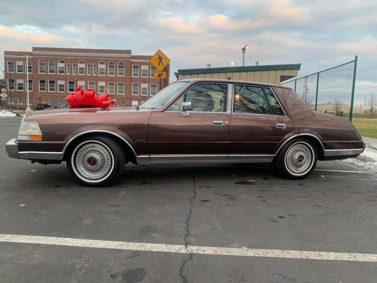 1987 lincoln continental givenchy edition only 35,000 original miles no reserve
