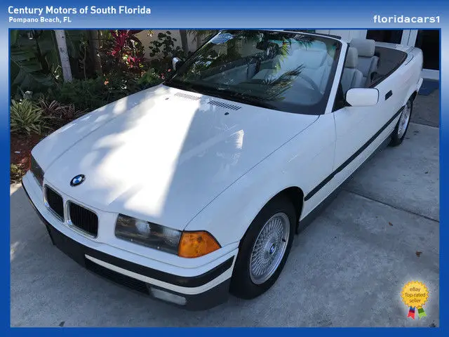 1 owner low miles no accident conv white loaded clean