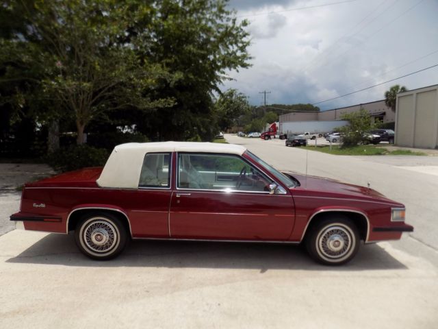 1985 cadillac coupe deville one owner car only 62 k miles. showroom cond. wow