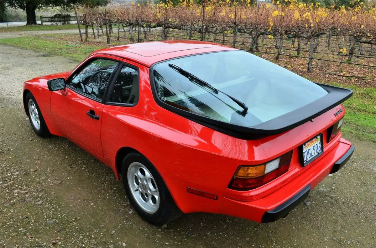 1985 porsche 944 - one owner for 33 years - ca. survivor - history from day one