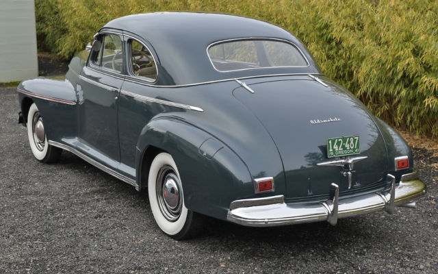 rare pre-war olds club coupe - stock restoration on a low mile original car