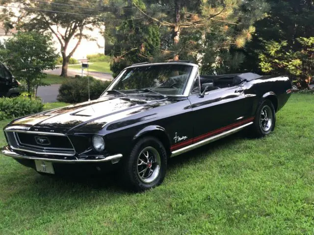 1968 ford mustang convertible 289 v8 c code no reserve !!!