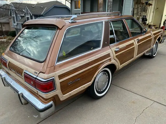 1978 chrysler lebaron wagon brown rwd automatic town & country