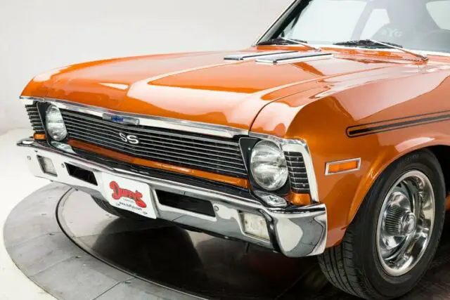 1970 chevrolet nova 440 v8 4 speed manual coupe copper metallic