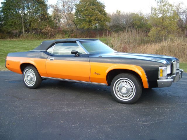1973 mercury cougar convertible california car