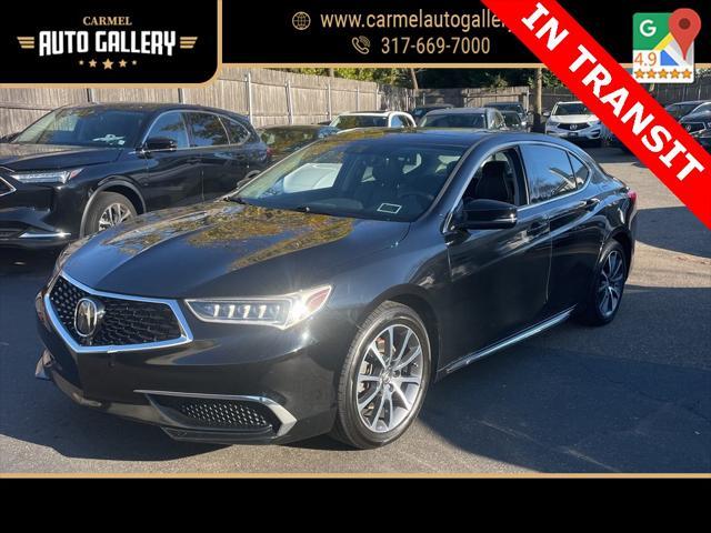 2018 acura tlx technology