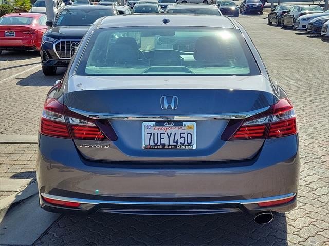 2016 honda accord ex-l