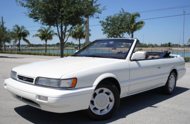 1991 infiniti m30 convertible, 3.0l v6, aut trans, leather, clean, no reserve