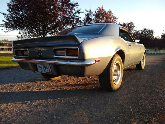 beautifuly restored 1968 chevrolet camaro original blue with deluxe interior