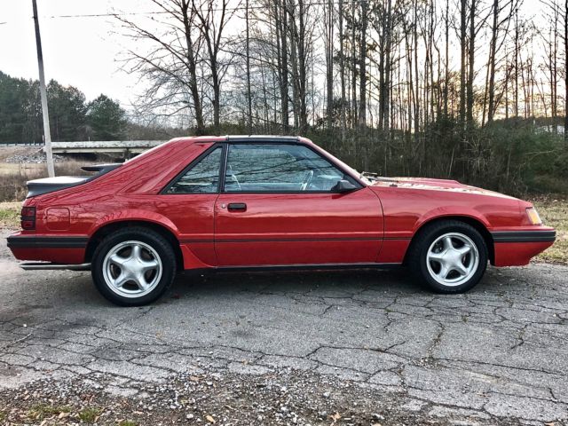 1985.5 mustang svo 27k miles original paint original t-top car 1 of 1 gorgeous