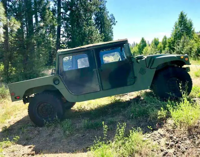 1992 am general m998 hmmwv h1 low miles 6.5l