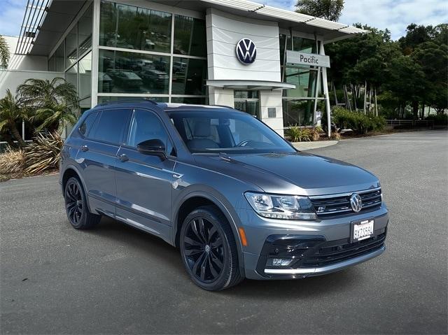 2021 volkswagen tiguan 2.0t se r-line black