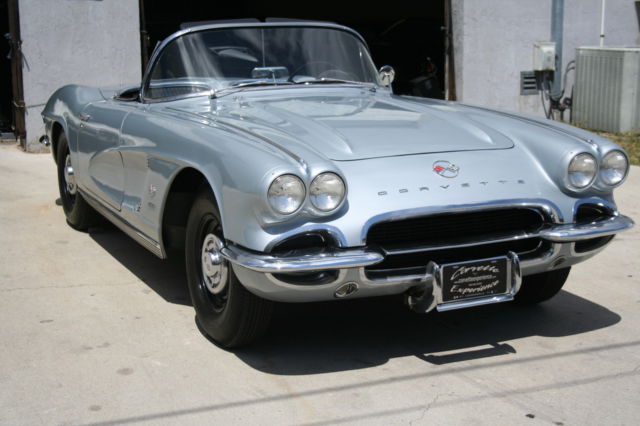 1962 corvette convertible fuelie big brake car 327/360hp number matching 4-speed