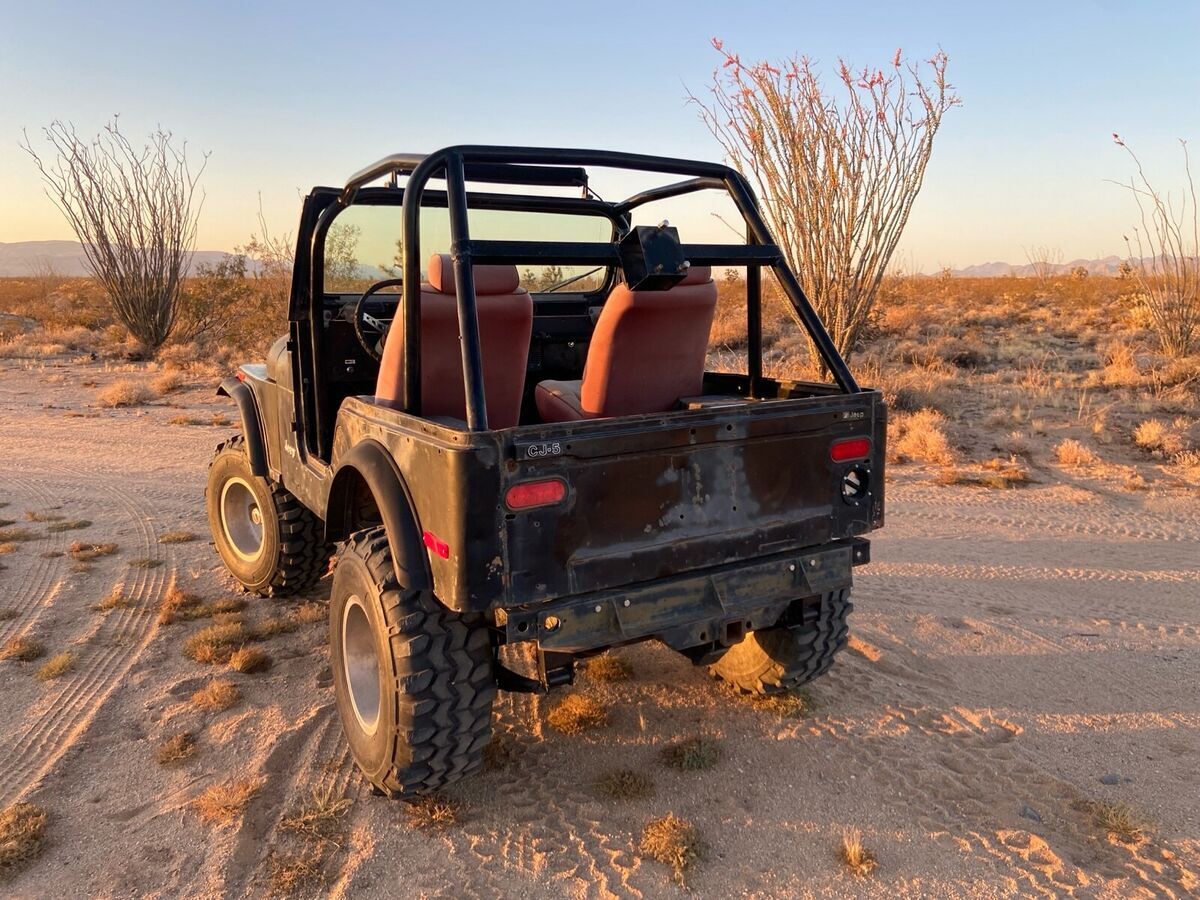 1977 jeep cj black 4wd manual
