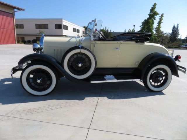 1929 ford shay model a deluxe rumble seat roadster * 5606 original miles *
