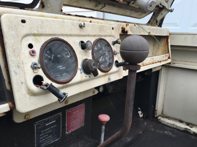 1966 land rover series 2a 88 lhd galvanized 2.25l gas project defender classic