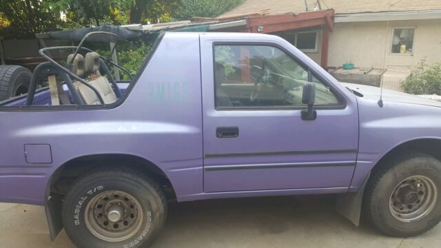 1993 isuzu amigo suv purple 4wd manual