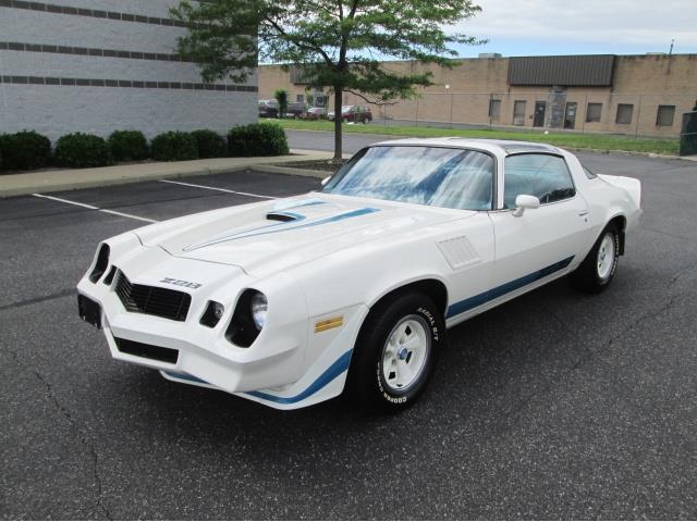 1978 chevrolet camaro z28 4 speed hurst 350 v8 t-tops white restored rare find