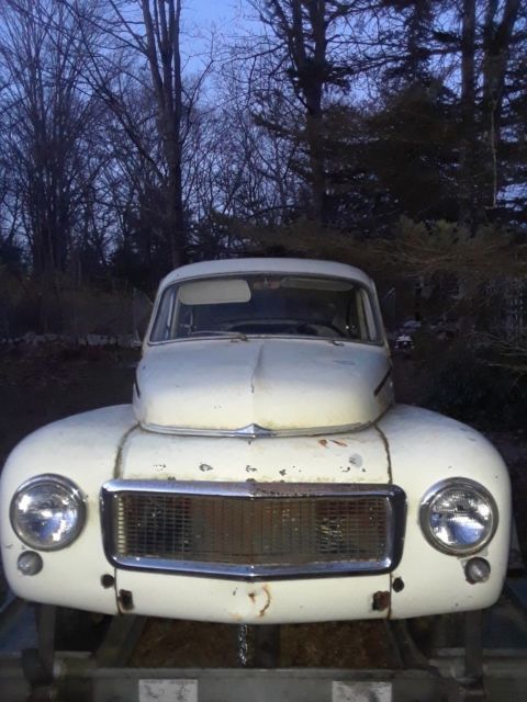 1959 volvo 544 b16 -barn find sitting in storage since 1986