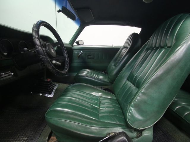 1973 chevrolet camaro z/28 30698 miles green coupe 350 v8 automatic