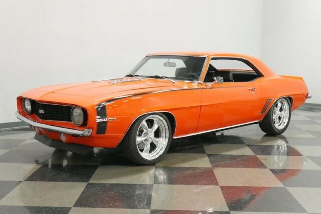 great looking huggar orange first generation camaro