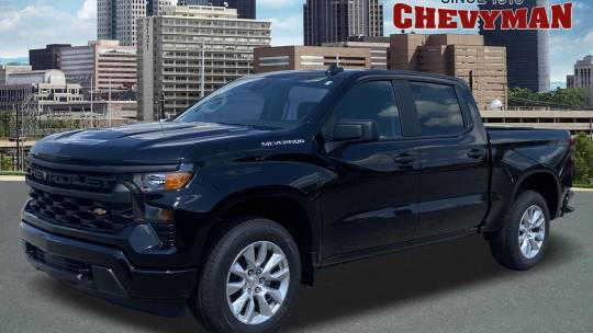new 2024 chevrolet silverado 1500 custom crew cab short bed 2wd