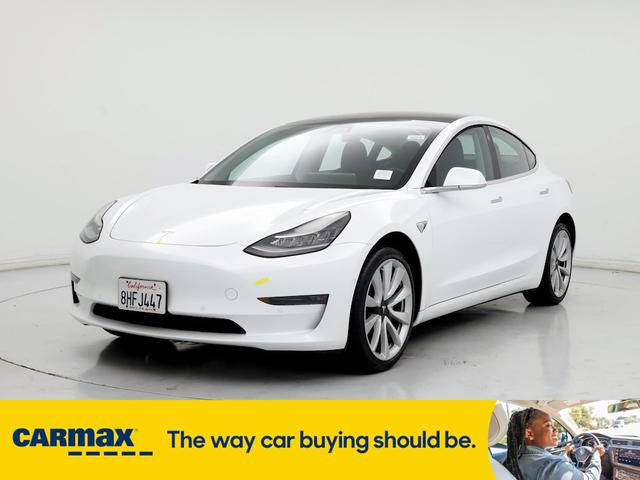 2018 tesla model 3 mid range