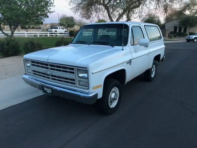 1987 chevrolet k5 blazer - all stock - with police package