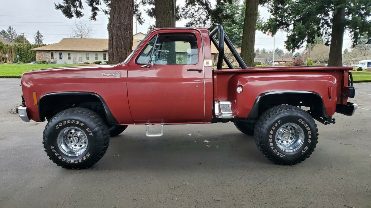 1978 chevrolet k10 regular cab 4x4 step side