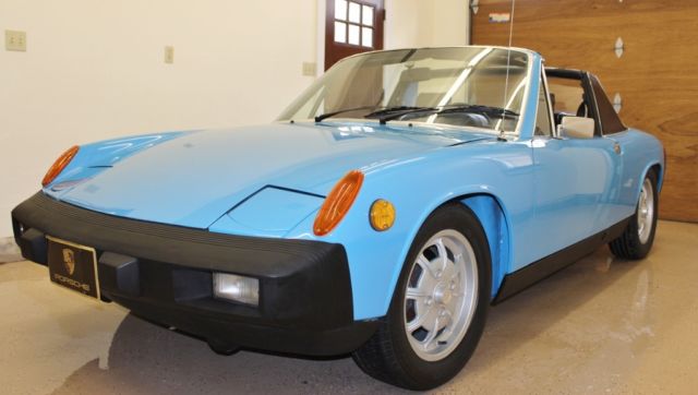 porsche 914 2.0 1975 low miles rare color numbers match 911 speedster 356 914-6