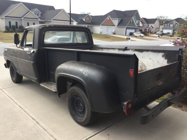 1968 ford f-100 flareside longbed - no reserve!