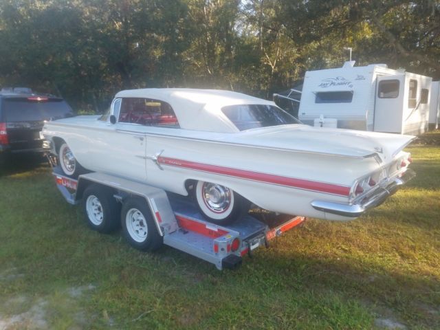 1960 chevrolet impala convertible "348" frame off restoration