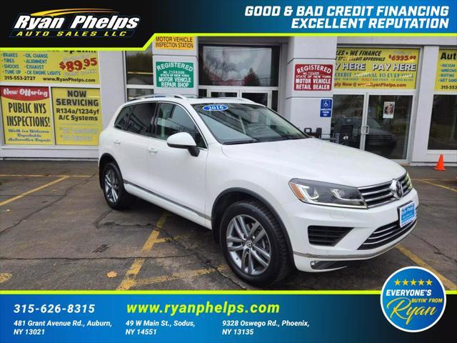 2016 volkswagen touareg vr6 lux