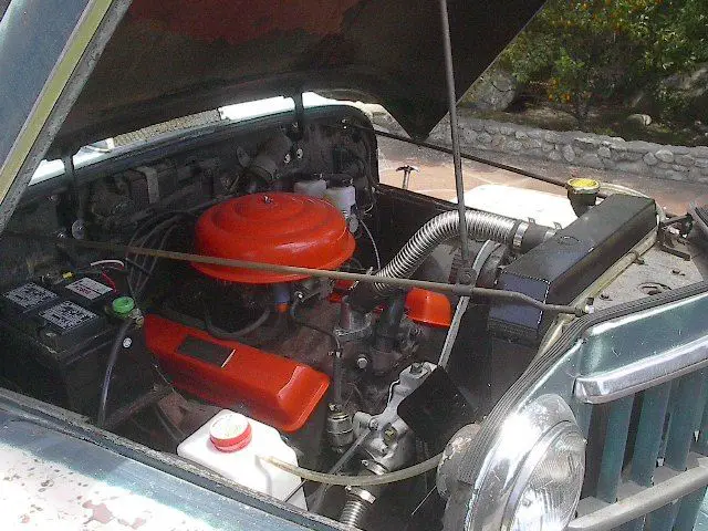 willys 1954 4x4 wagon chevy 327 v/8 p/s