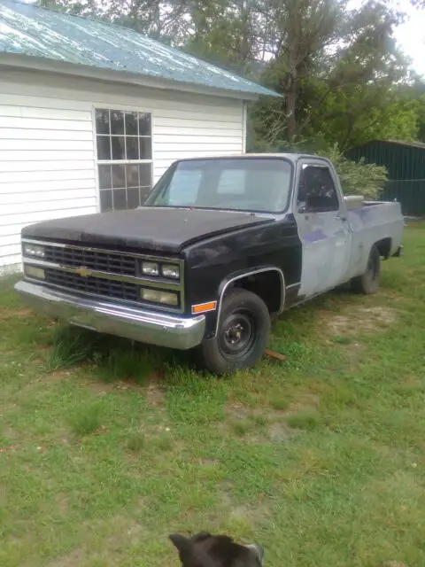 1985 chevrolet c-10 silverado swb project truck built 355, t5 speed