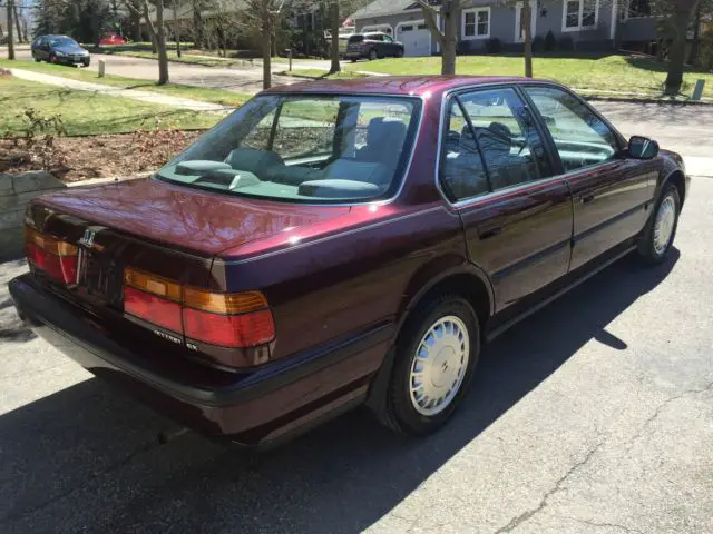 stunning original 91 honda accord 4 door w/ 49k orig carfax certified mi-no res