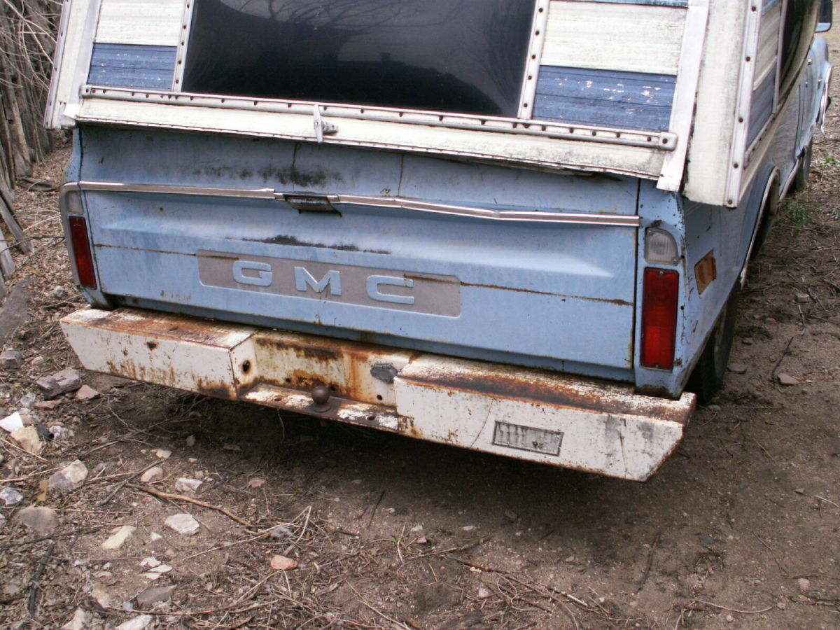 1968 gmc 1500 for parts or resto, v8-auto, keys and title, running when parked