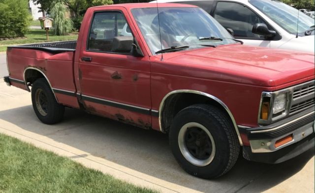 1991 chevy s-10 5 speed 2 wheel drive